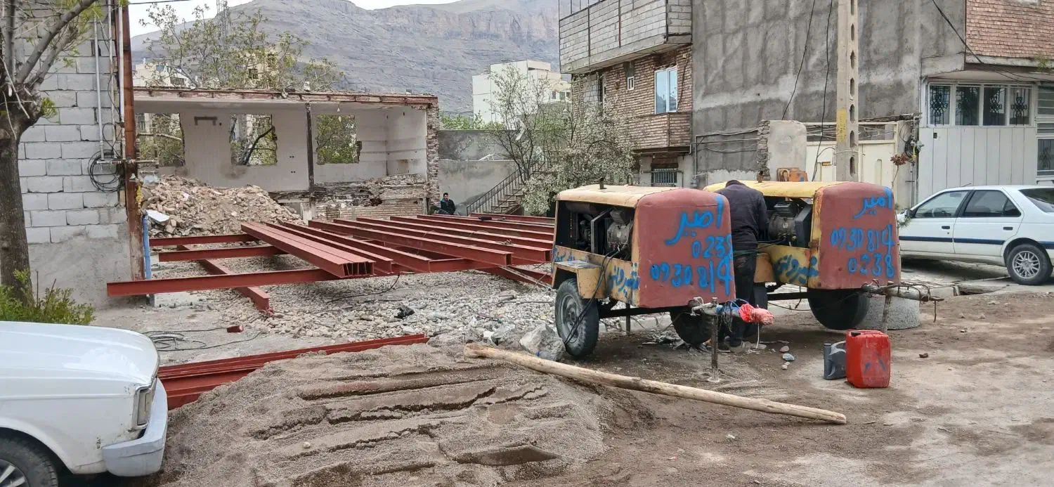 خدمات جوشکاری واسکلت بندی ونبش کشی شیروانی|خدمات پیشه و مهارت|ماکو, |دیوار