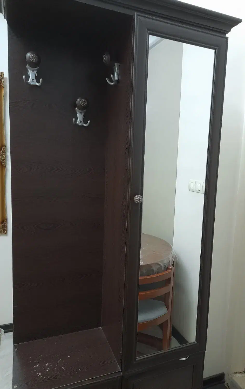 ی عدد جاکفشی آینه دار جادار|جاکفشی، کمد، دراور|هشتگرد, هشتگرد قدیم|دیوار