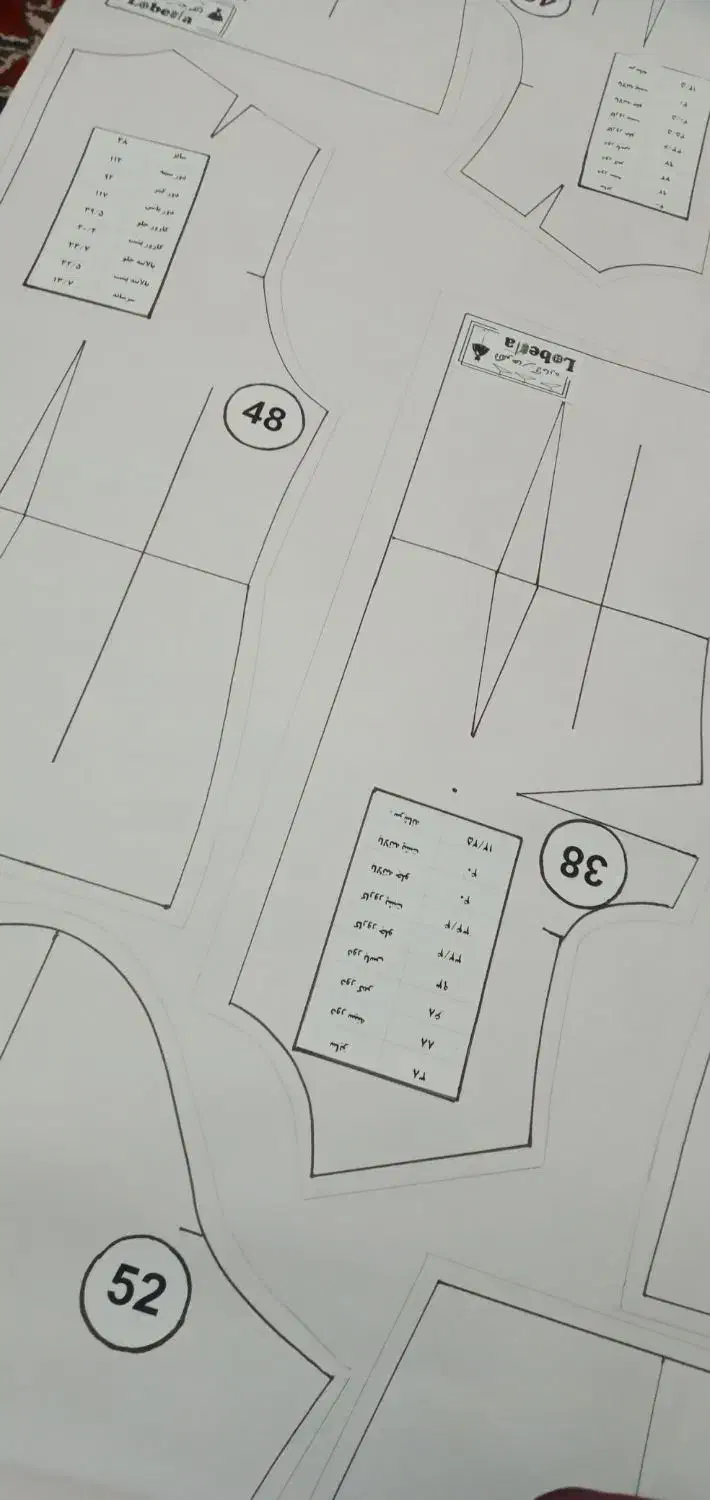 الگو دامن|لوازم خیاطی و بافتنی|شیراز, شهرک پرواز|دیوار
