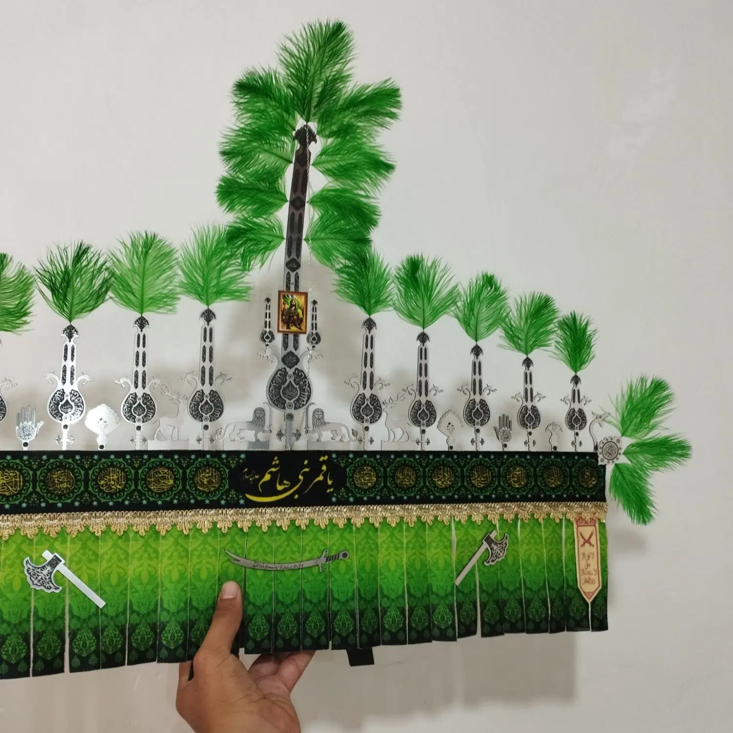 علامت دکوری محرمی - محصول علمسازی مرادی|مجسمه، تندیس، ماکت|تهران, منیریه|دیوار