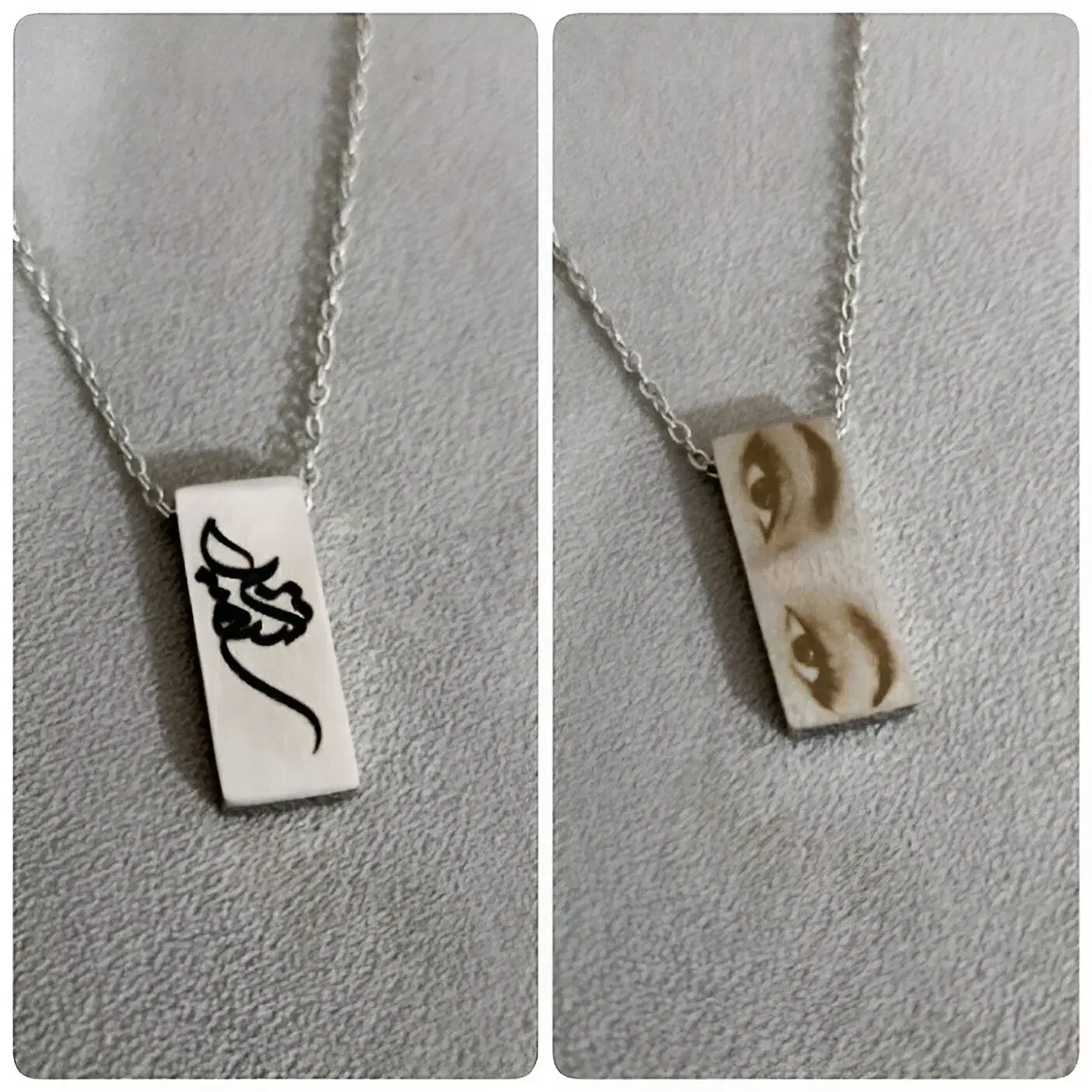 گردنبند استیل با بهترین کیفیت با حک دلخواه شما|بدلیجات|مشهد, رسالت|دیوار