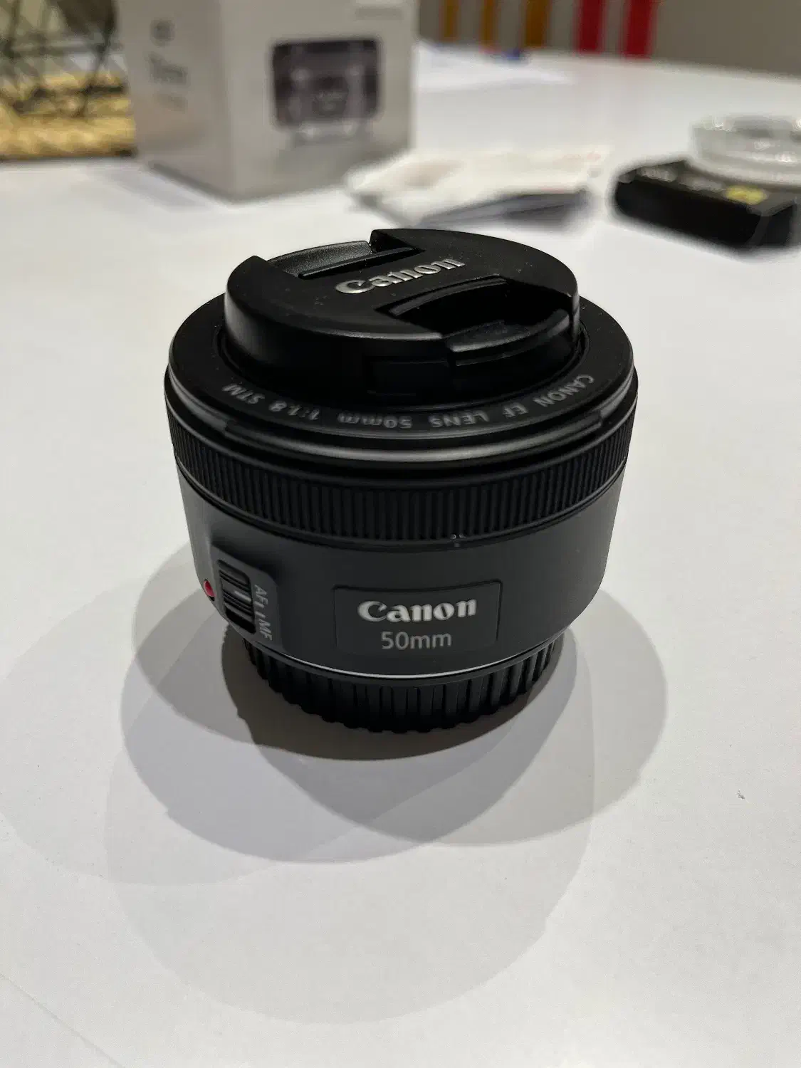 لنز 50 کنون|دوربین عکاسی و فیلم‌برداری|تهران, زرگنده|دیوار