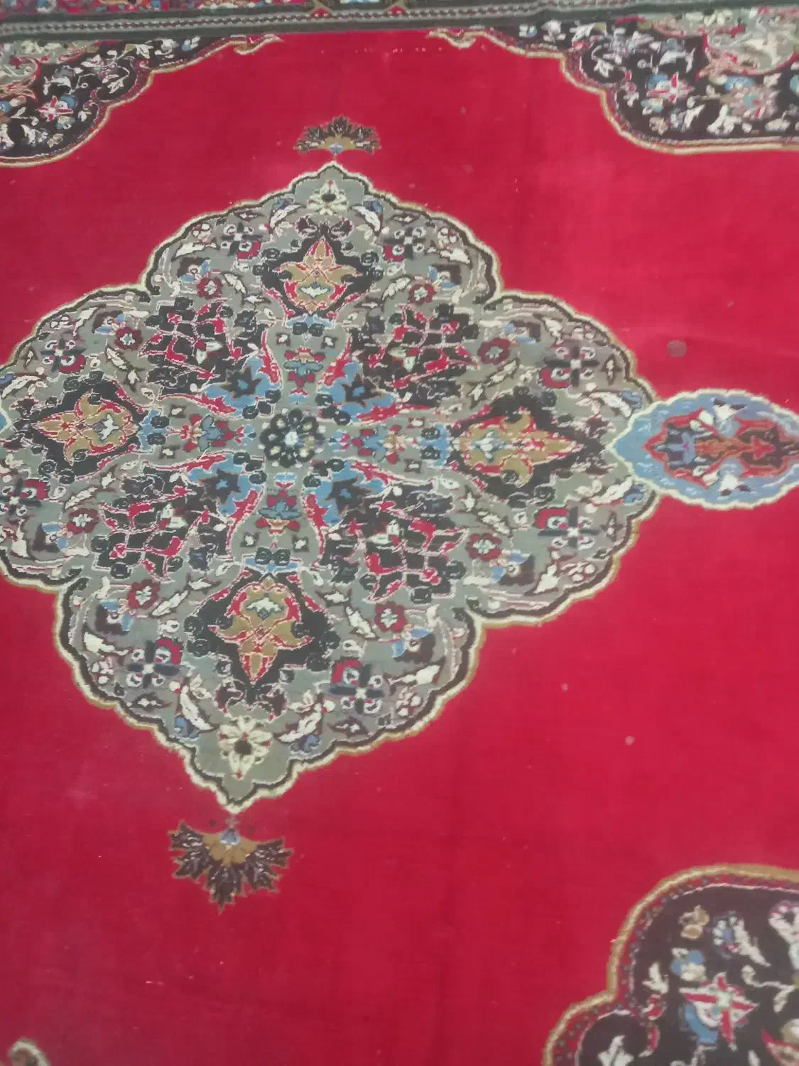 دو عدد قالی|فرش|نجف‌آباد, گلدشت|دیوار