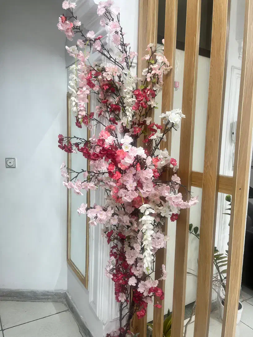 درختچه گل|گل مصنوعی|رشت, دیلمان|دیوار