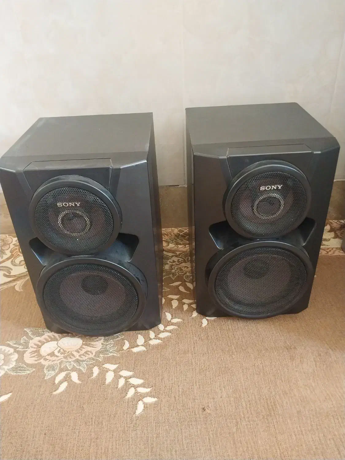 دو عدد باند سونی|سیستم صوتی خانگی|قم, نیروگاه|دیوار