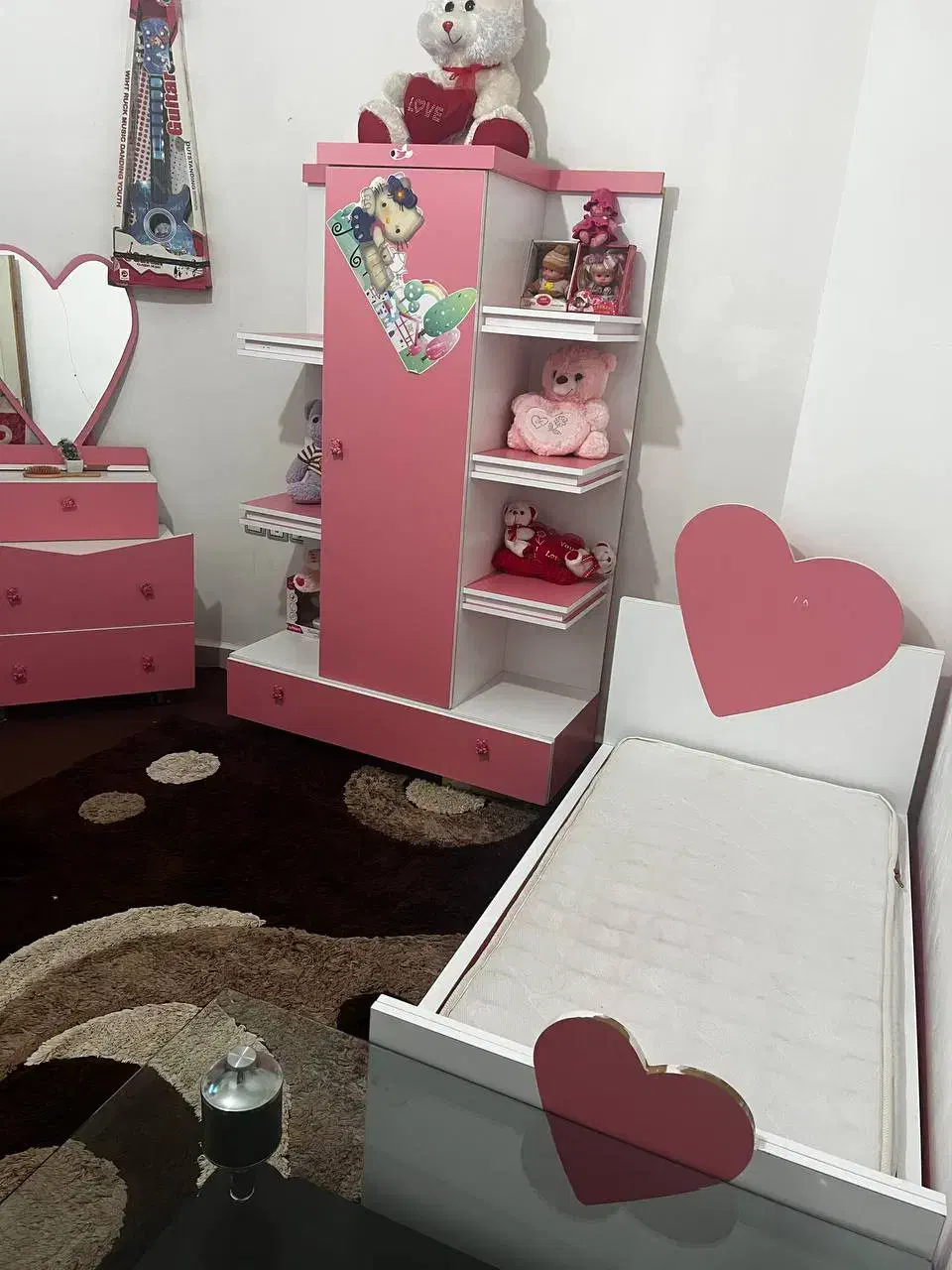 سرویس تخت خواب کودک|تخت و سرویس خواب|اهر, |دیوار