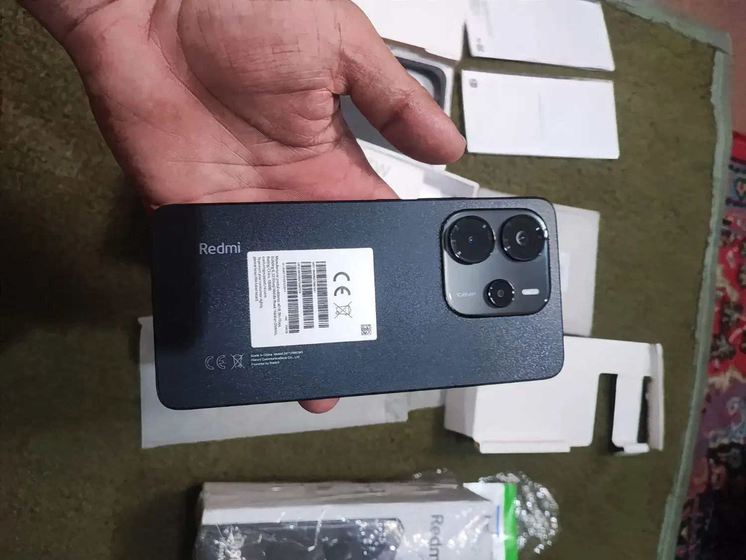 شیائومی ردمی نوت ۱۴ فقط ۱۵ روز خریده شده|موبایل|شوشتر, |دیوار