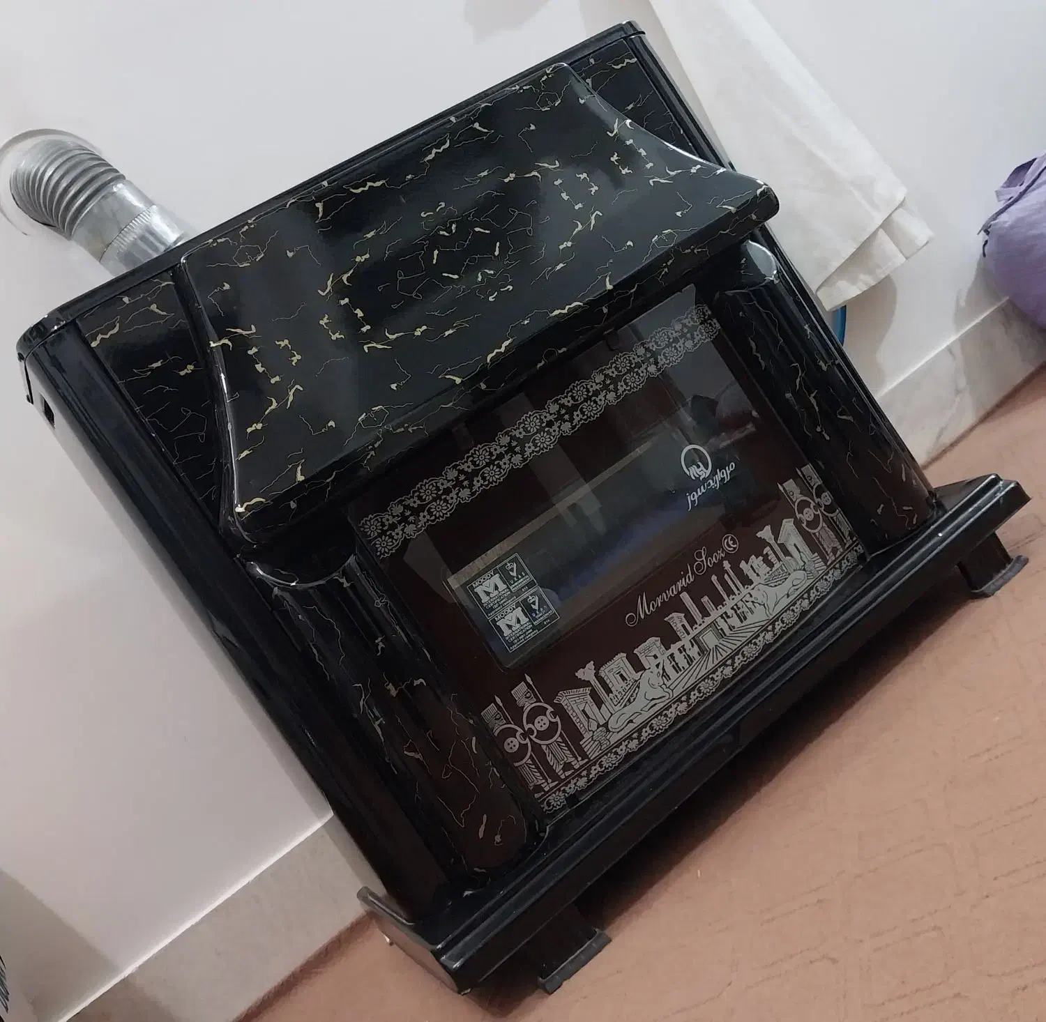 بخاری شومینه ایی|بخاری، هیتر، شومینه|خمینی‌شهر, |دیوار