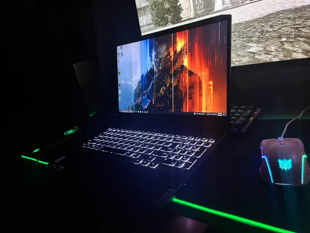 لپتاپ ideapad 3 gaming rtx 3060|رایانه همراه|تهران, ستارخان|دیوار