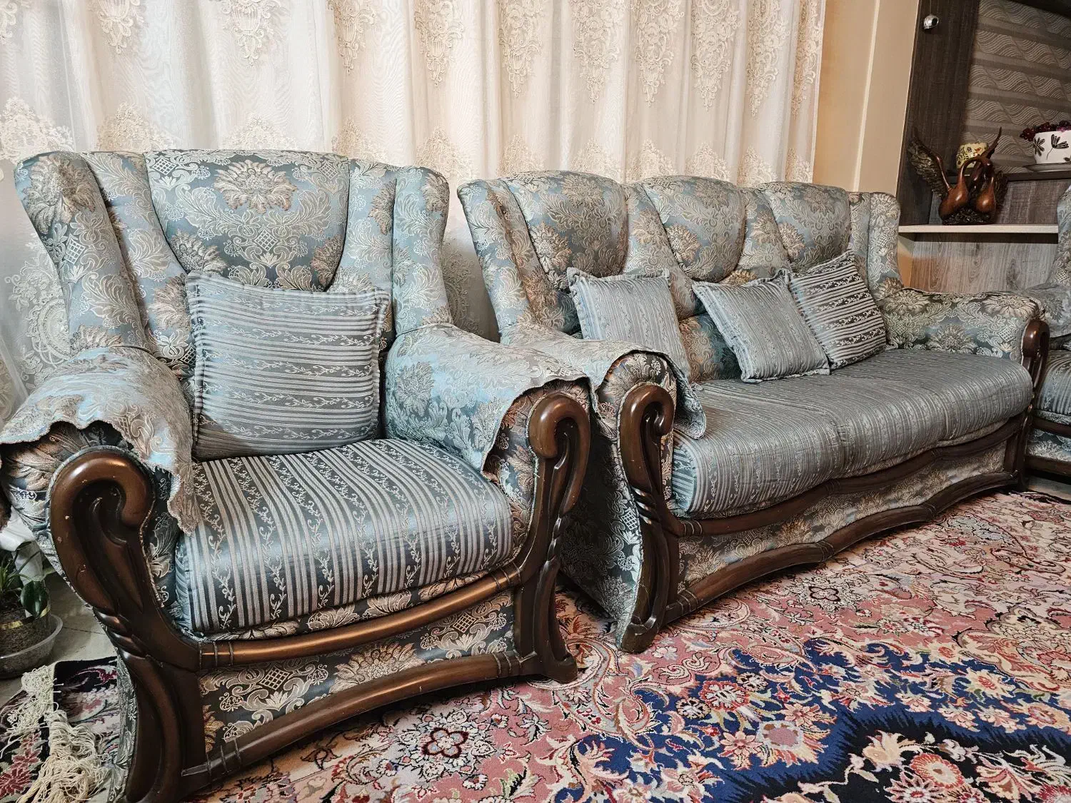 مبل راحتی ۹ نفره|مبلمان خانگی و میز عسلی|تهران, شادمان|دیوار