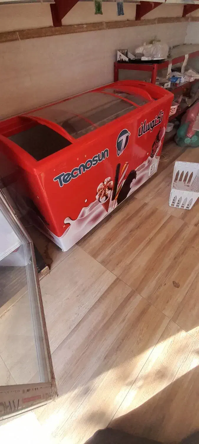 یخچال بستنی کاملا نو|یخچال و فریزر|سیمین شهر, |دیوار