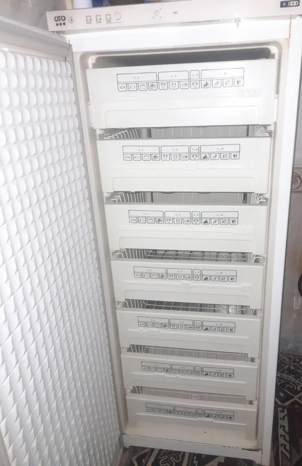 فروش فوری فریزر در حد نو بدون تعمیر|یخچال و فریزر|ایرانشهر, |دیوار