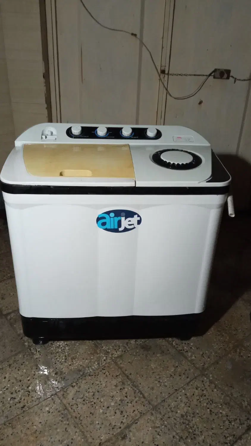 لباسشویی دوقلو 15کیلویی پاکشوما در حد نو|ماشین لباسشویی و خشککن لباس|اهواز, کیانشهر|دیوار