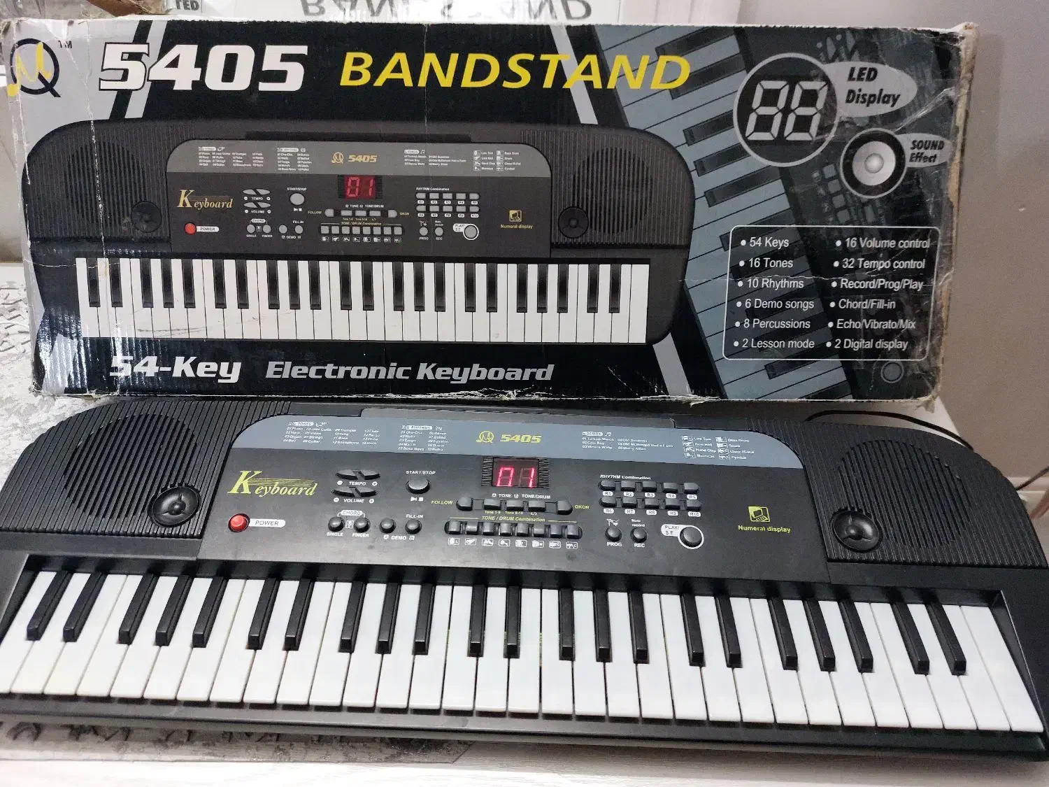 ارگ پیانو اسباب بازی مدل ۵۴۰۵|پیانو، کیبورد، آکاردئون|اسفراین, |دیوار