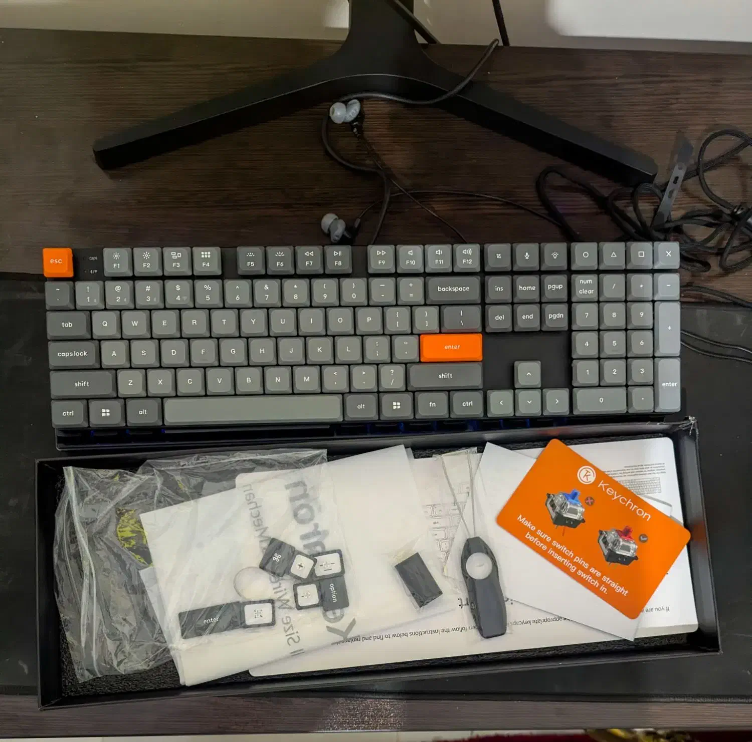 کیبورد مکانیکال اسلیم بیسیم  k5 max keychron|قطعات و لوازم جانبی رایانه|تهران, بوستان چیتگر|دیوار