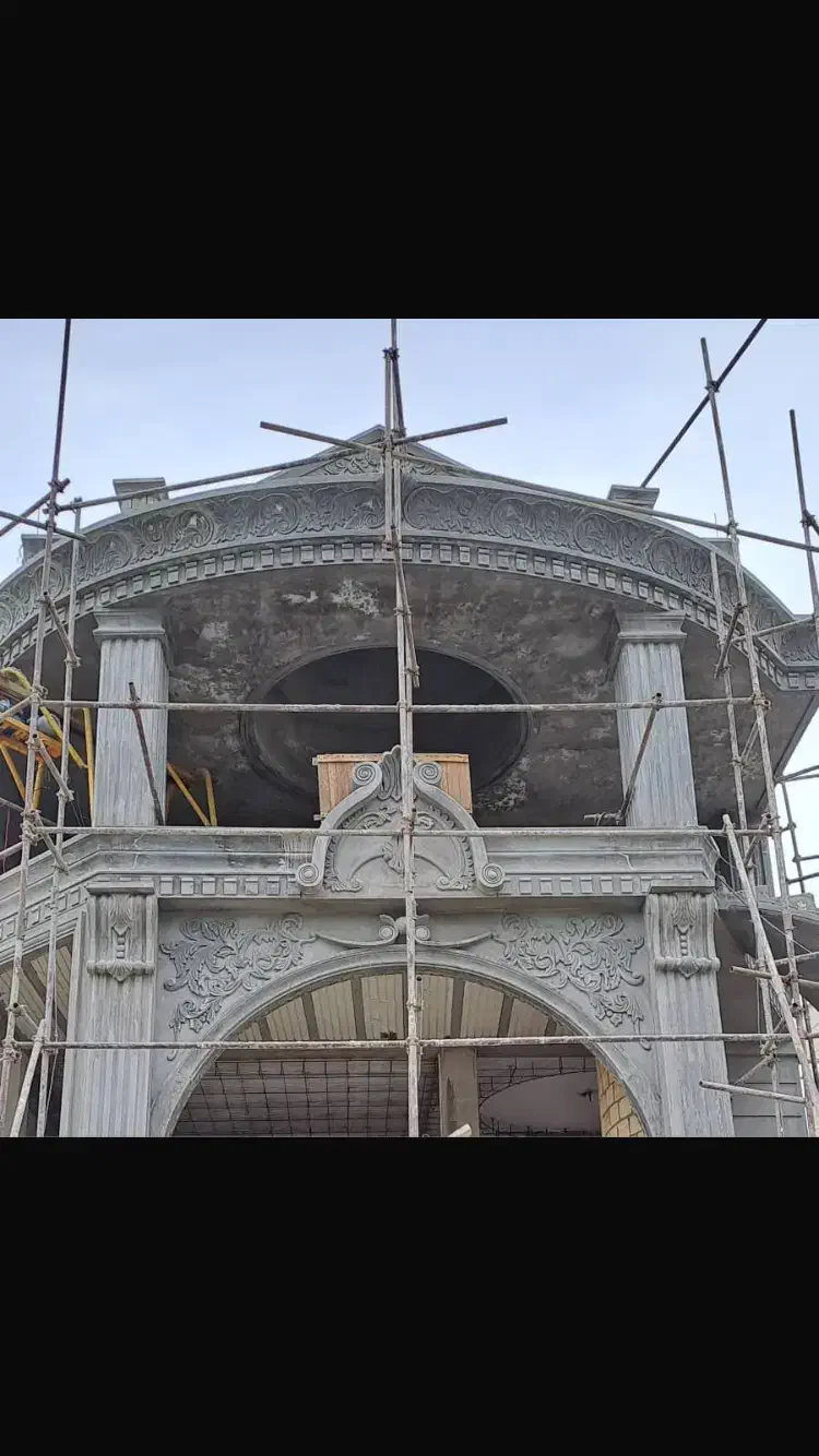 اجرای نما رومی ( سیمانی )|خدمات پیشه و مهارت|رشت, گلسار|دیوار