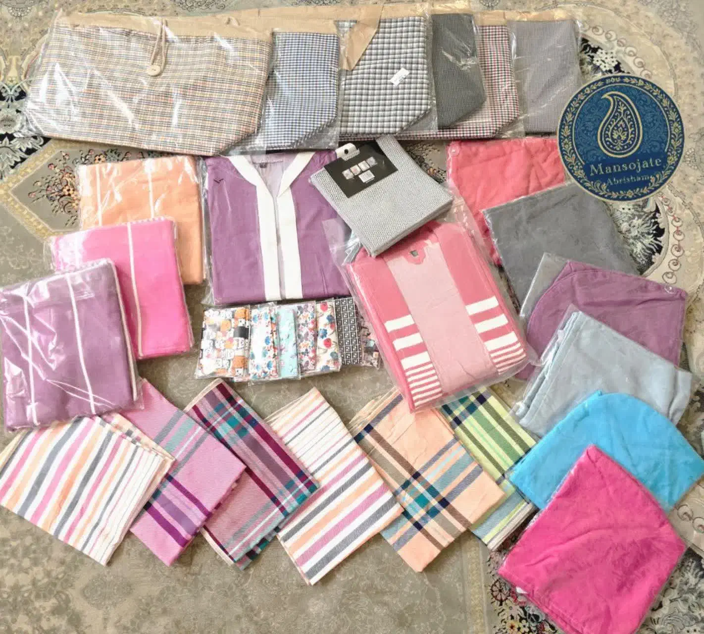 فروش انواع منسوجات یزدی|سفره، حوله، دستمال آشپزخانه|ارومیه, |دیوار