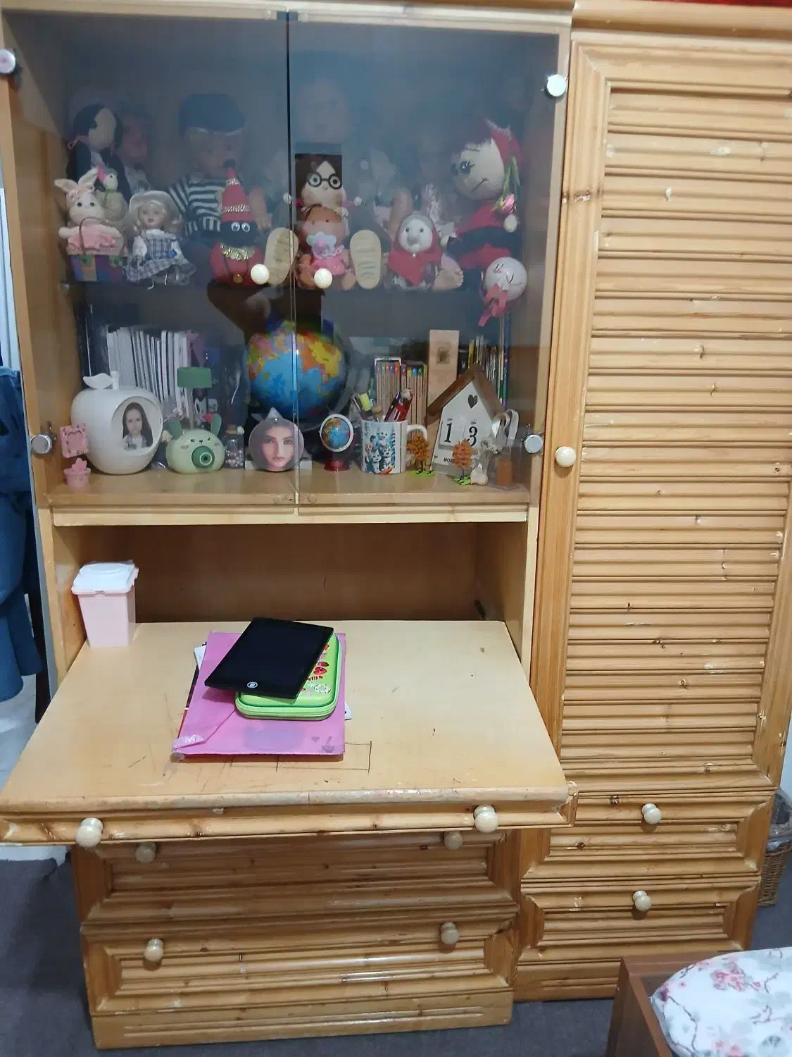 کمد لباس و میز تحریر۰|میز تحریر و کامپیوتر|کرج, عظیمیه|دیوار