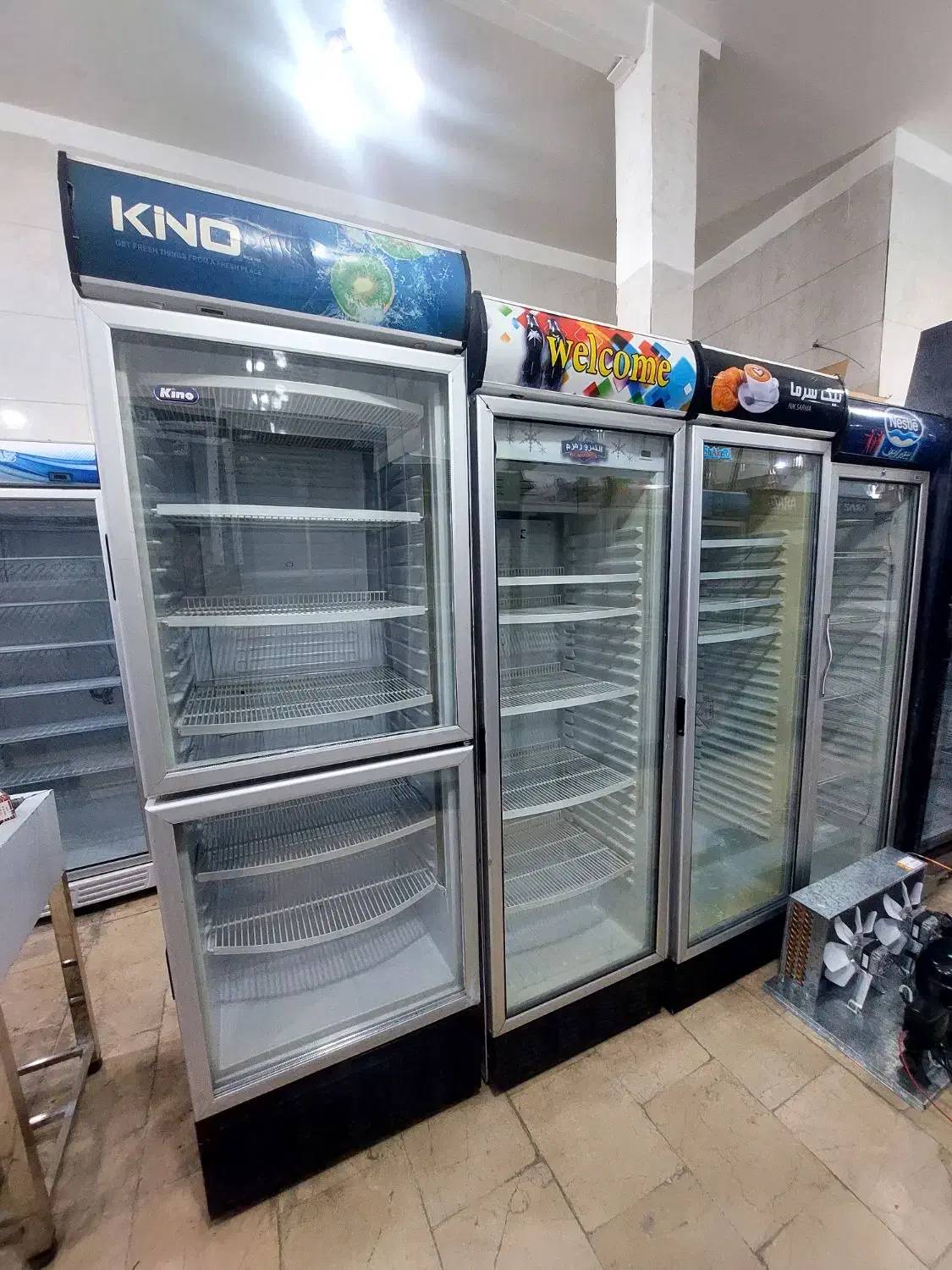 یخچال تک درب کارکرده|فروشگاه و مغازه|قم, نخودی|دیوار