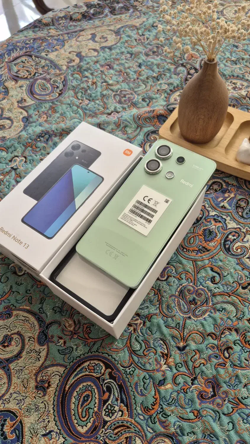 شیائومی Redmi Note 13رام ۸ حافظه ۵۱۲ گارانتی دار|موبایل|کرج, خلج آباد|دیوار