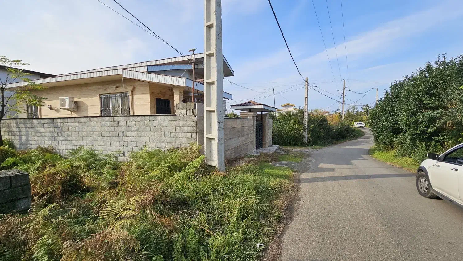 فروش زمین ۲۷۸ متر کاربری مسکونی بر جاده|فروش زمین و ملک کلنگی|چابکسر, |دیوار