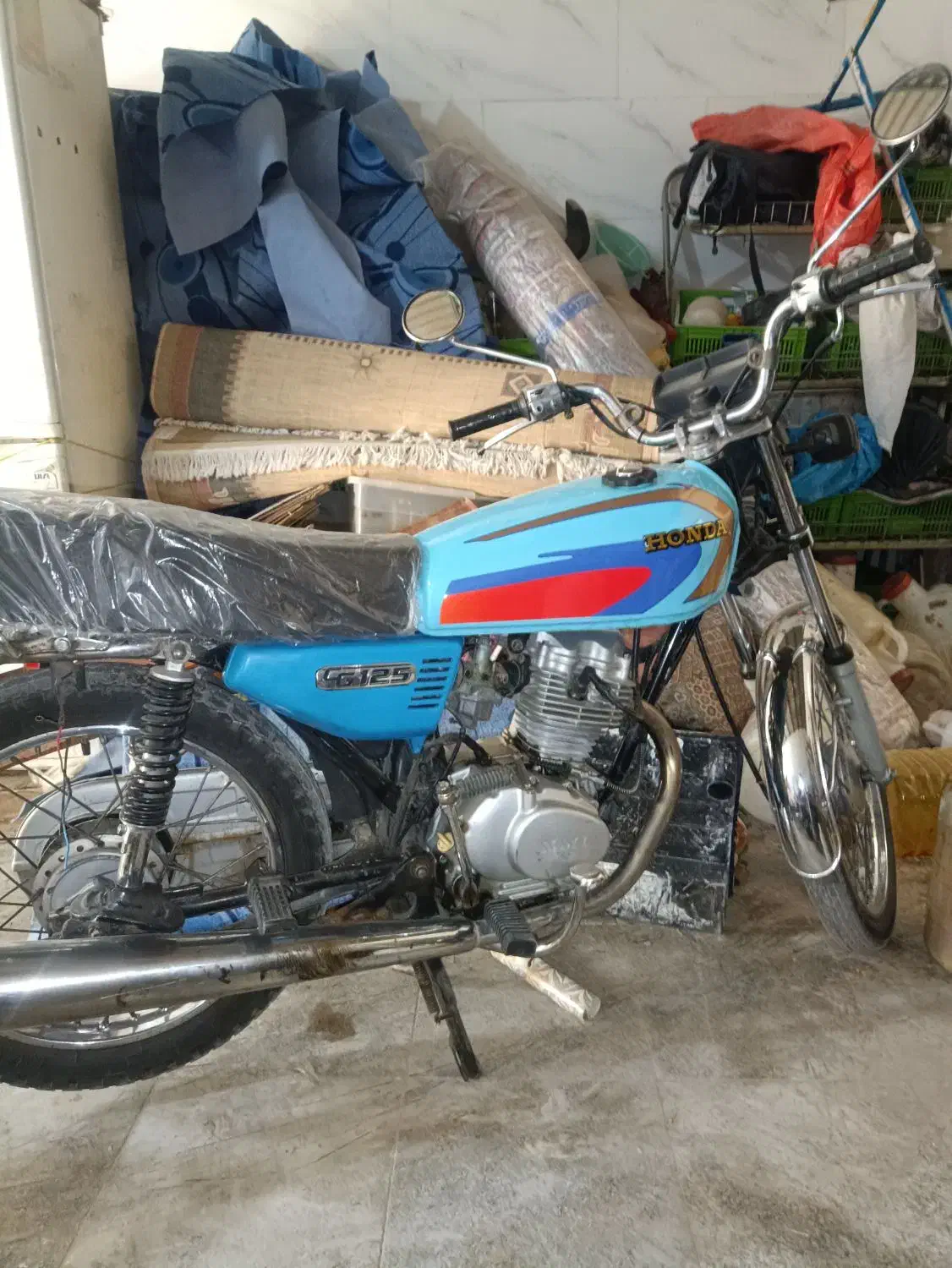 هندا نامی 85|موتورسیکلت|ری, علایین|دیوار