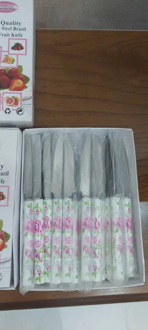 دو جین کارد میوه خوری نو|ظروف سرو و پذیرایی|رشت, خمیران زاهدان|دیوار