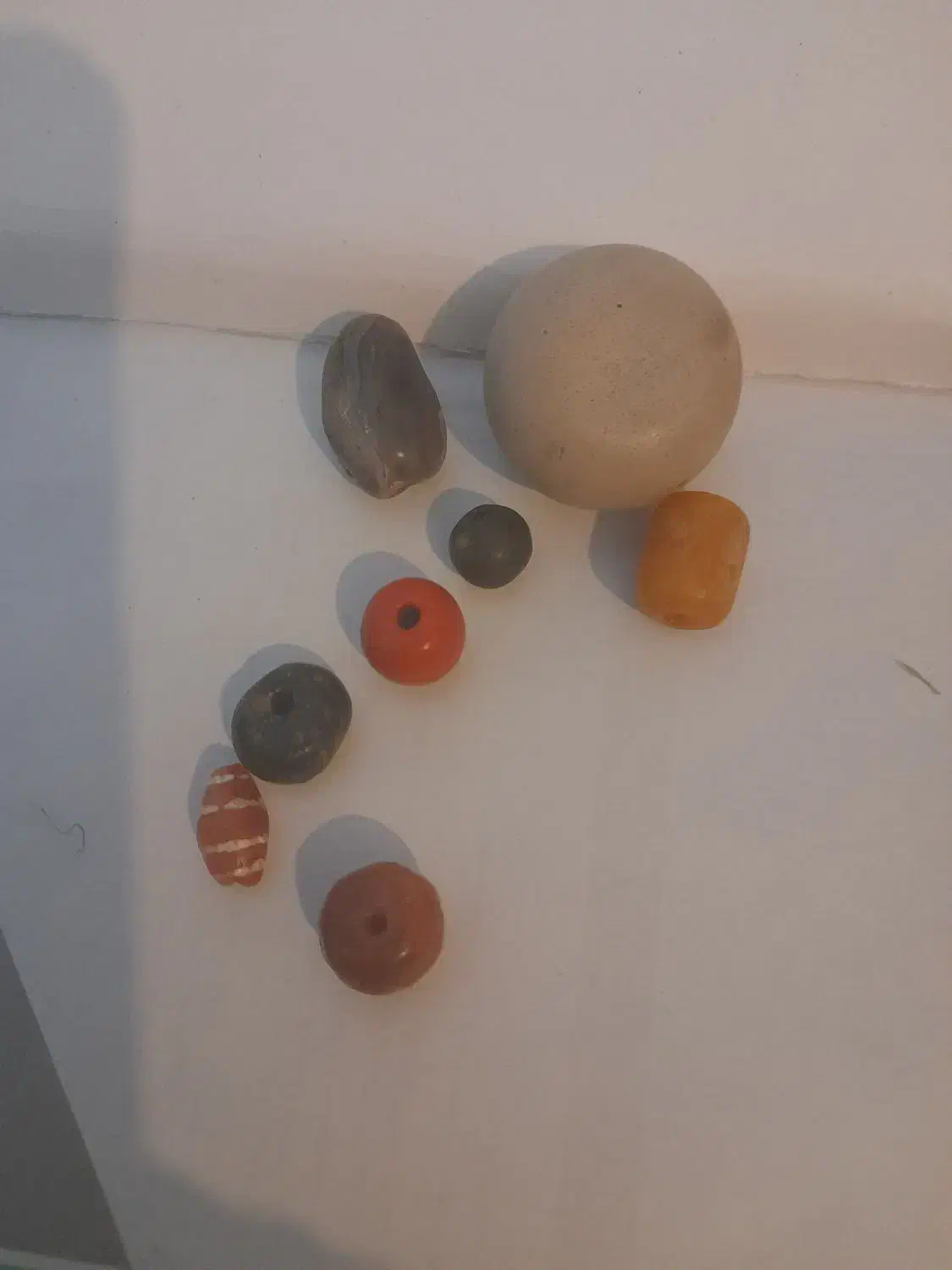 دوعدد سنگ اسیاب و مهره قدیمی|کلکسیون اشیاء عتیقه|رفسنجان, |دیوار