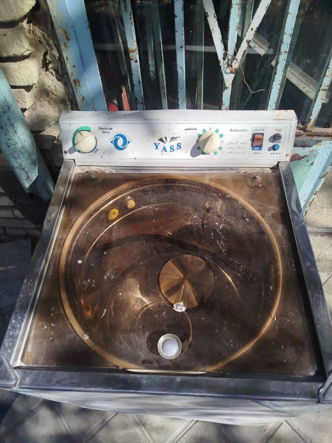 ماشین لباس شویی مدل یاس|ماشین لباسشویی و خشککن لباس|فرخشهر, |دیوار