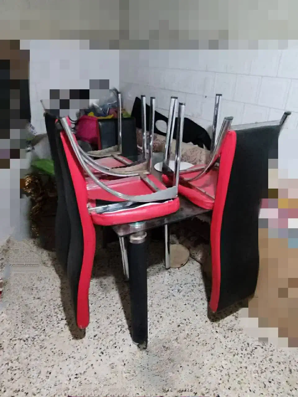 میز نهار خوری ۴ نفره|میز و صندلی غذاخوری|پلدختر, |دیوار