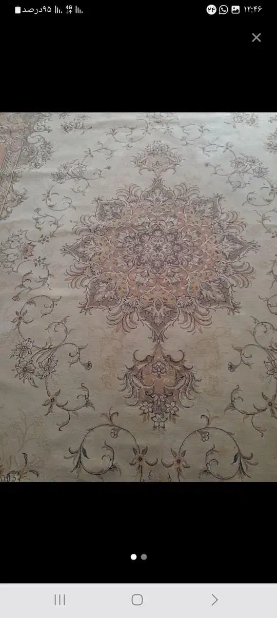 فرش ۱۲متری|فرش|لاران, |دیوار