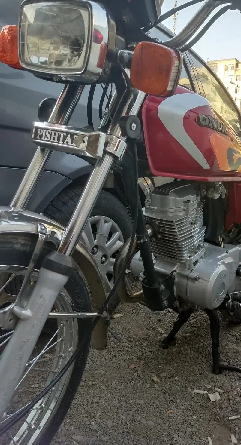 موتور مزایدهتقویتی۱۵۰ بی پلاک روغن سوزی داره|موتورسیکلت|تهران, شاهین|دیوار