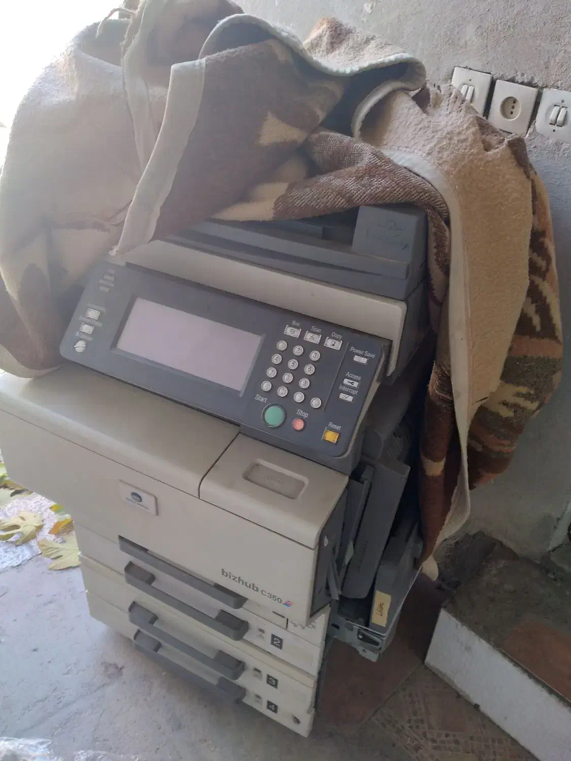 پرینتر کونیکا مینولتا۳۵۰|پرینتر، اسکنر، کپی، فکس|میاندوآب, |دیوار