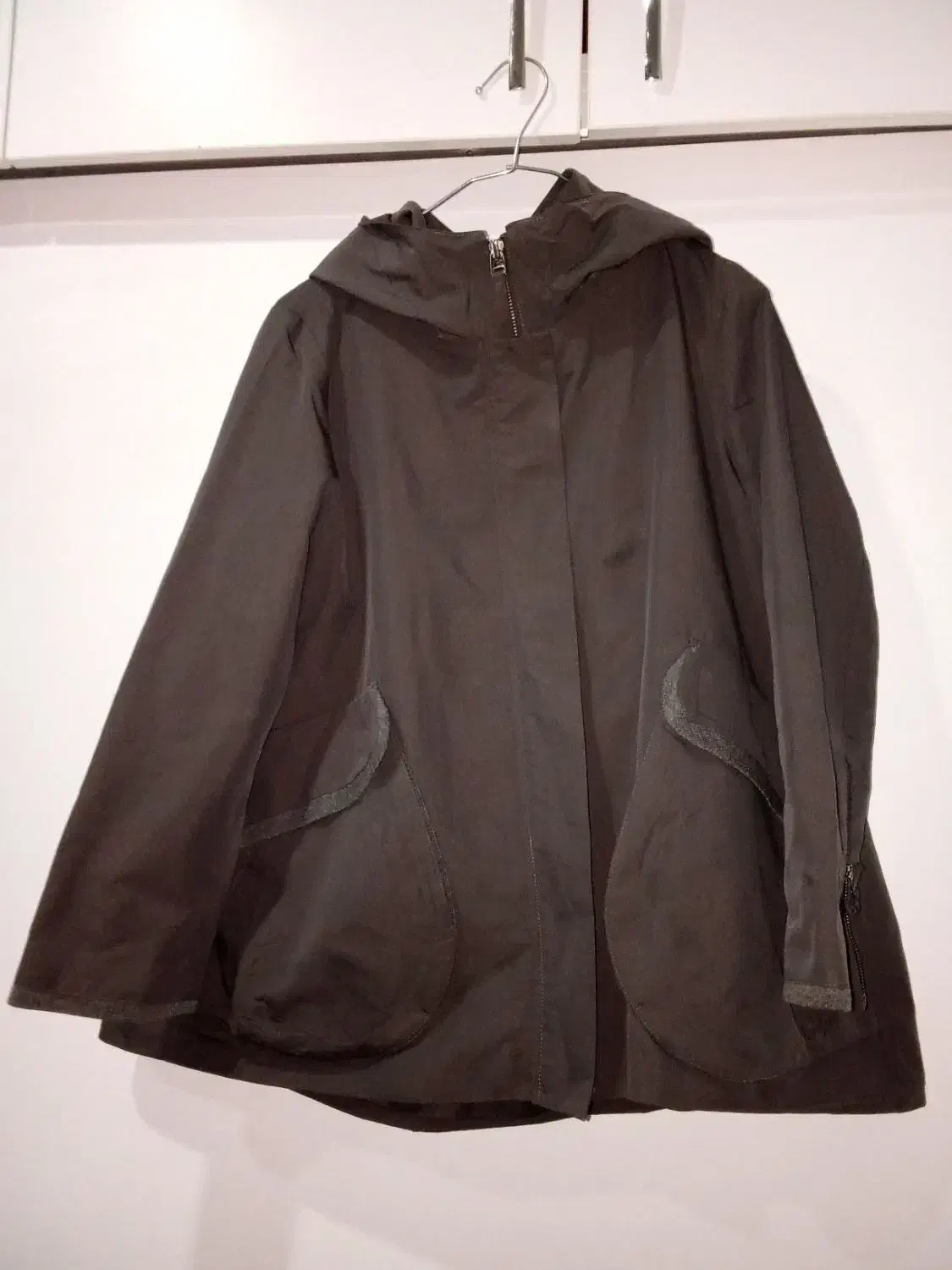 بارانی made in kore. مانتوی بلند جلو بسته|لباس|هشتگرد, فاز ۳ مهستان|دیوار