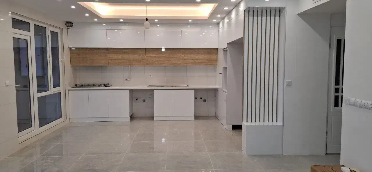 کابینت آشپزخانه و کمددیواری قفسه بندی باmdfوچوب|خدمات پیشه و مهارت|اردبیل, |دیوار