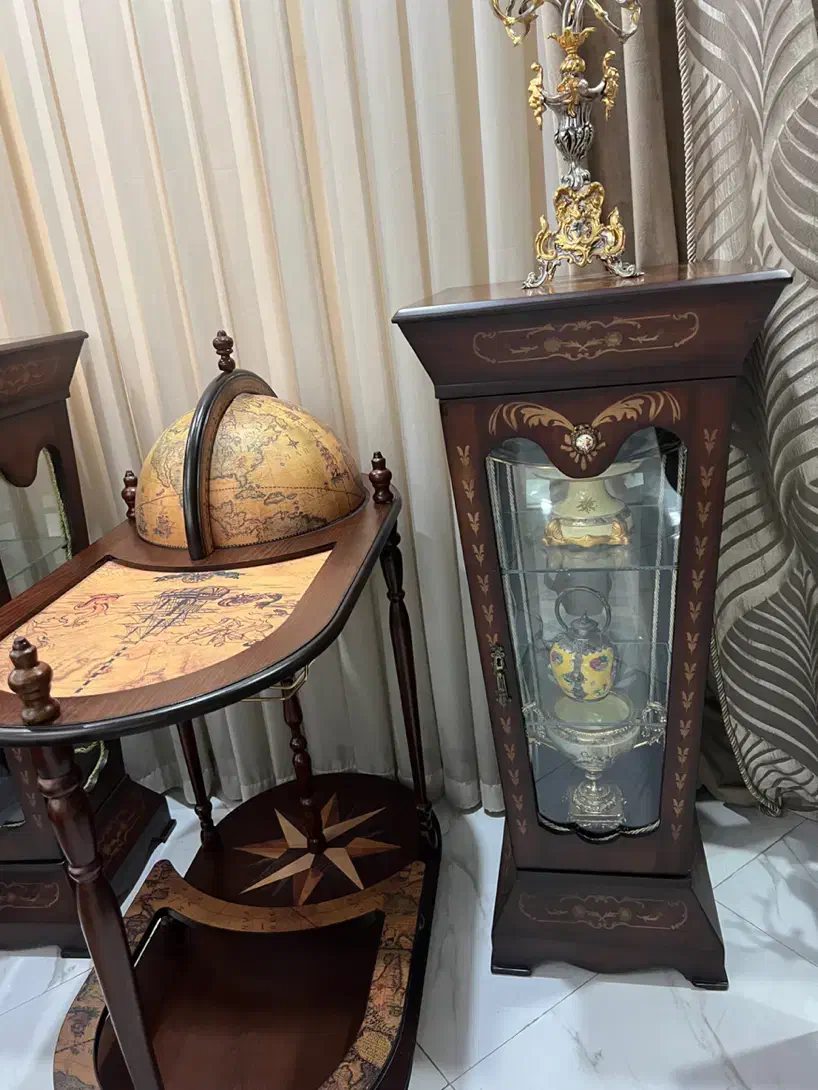 اینه کنسول قدیمی انتیک لمونژ دنسی مینی بوفه میزبار|بوفه، ویترین، کنسول|تهران, افسریه جنوبی|دیوار