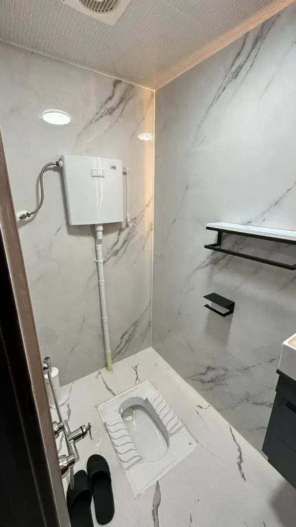 ماربل شیت بین کابینت ماربل سرویس فضای ازمایشگاهی|مصالح و تجهیزات ساختمان|رشت, دیلمان|دیوار