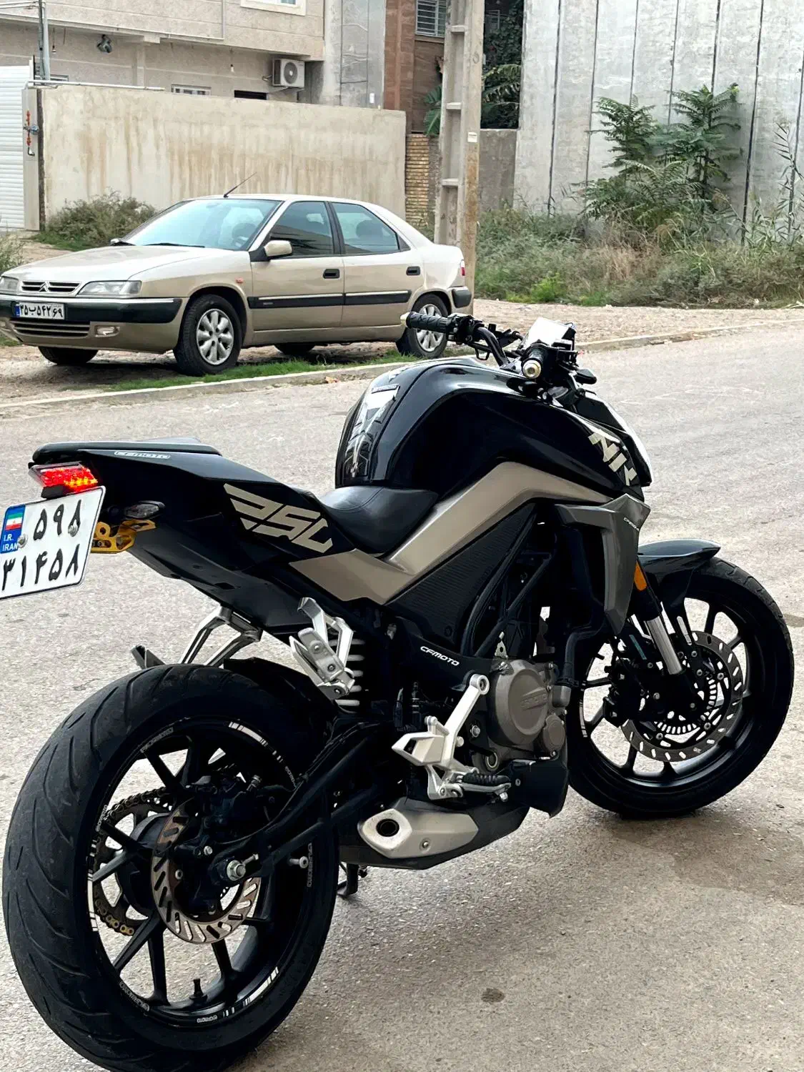 سی اف 250 nk|موتورسیکلت|گنبد کاووس, |دیوار