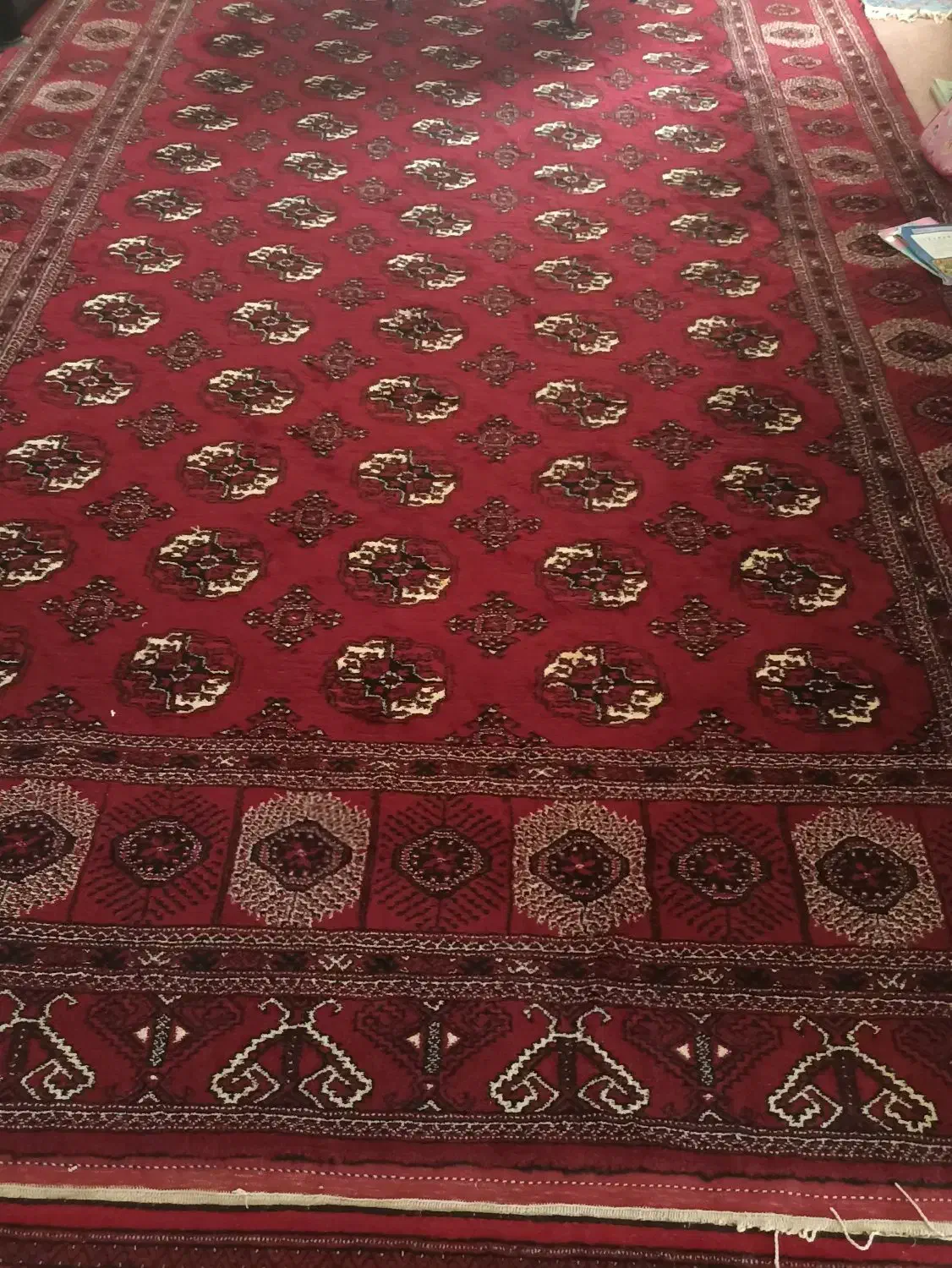 فرش‌ترکمنی|فرش|آق قلا, |دیوار