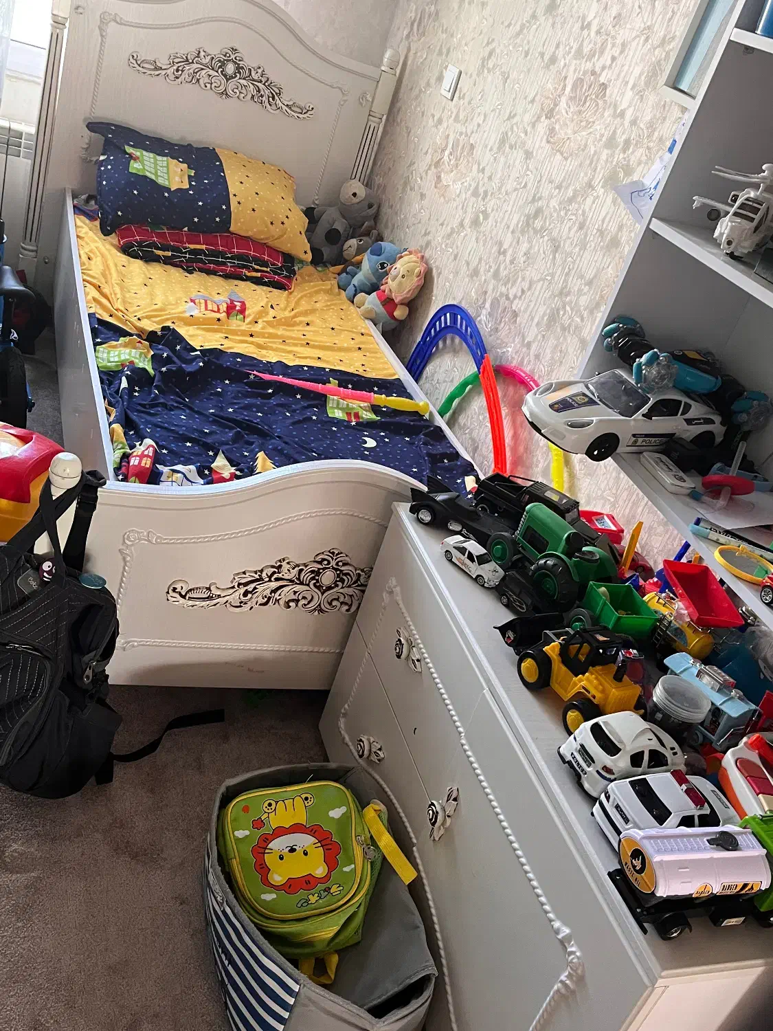 تخت و‌پاتختی نوجوان|تخت و صندلی بچه|رامسر, |دیوار