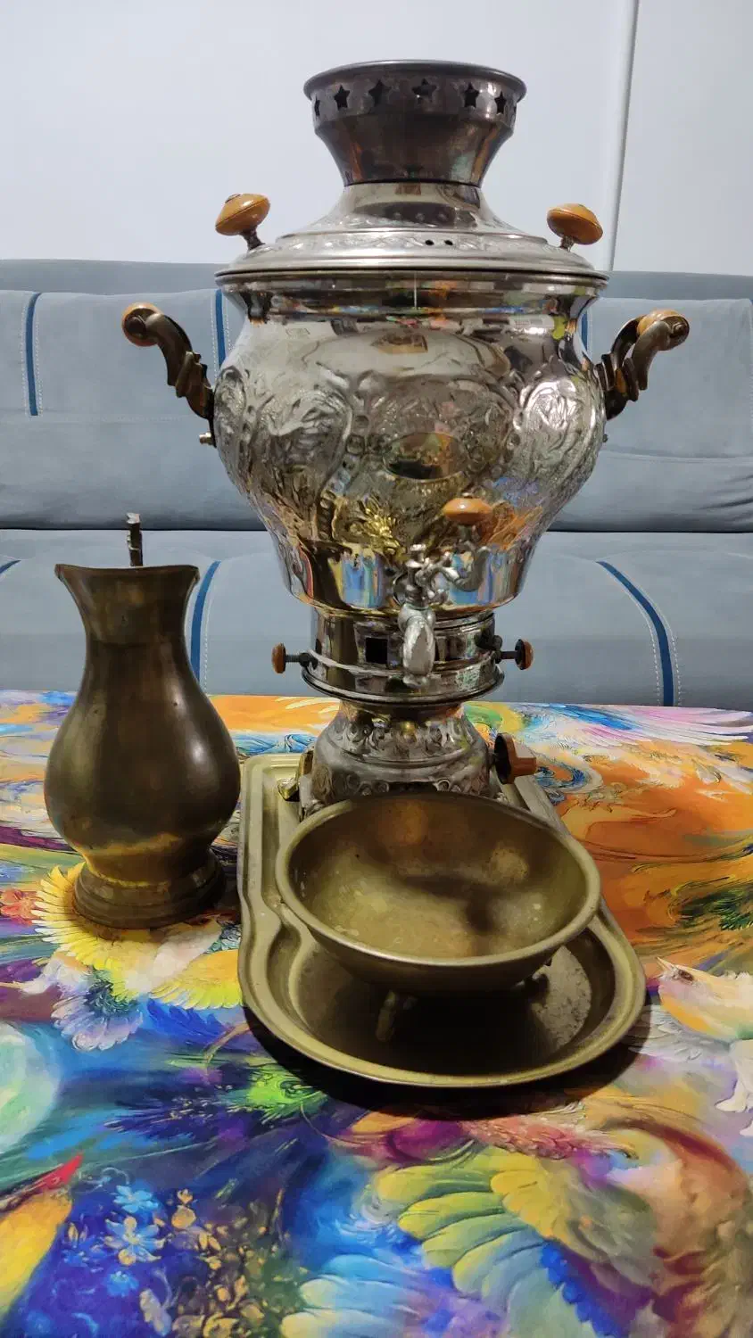 سماور ۵ لیتری|سماور، چای‌ساز، قهوه‌ساز|بجنورد, |دیوار