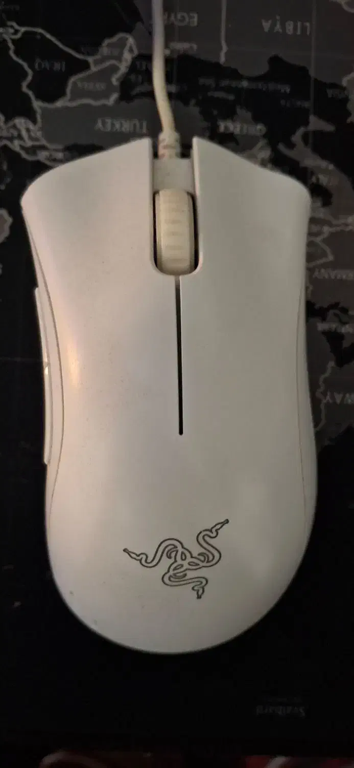 موس گیمینگrazer deathadder essential white edition|قطعات و لوازم جانبی رایانه|تبریز, |دیوار