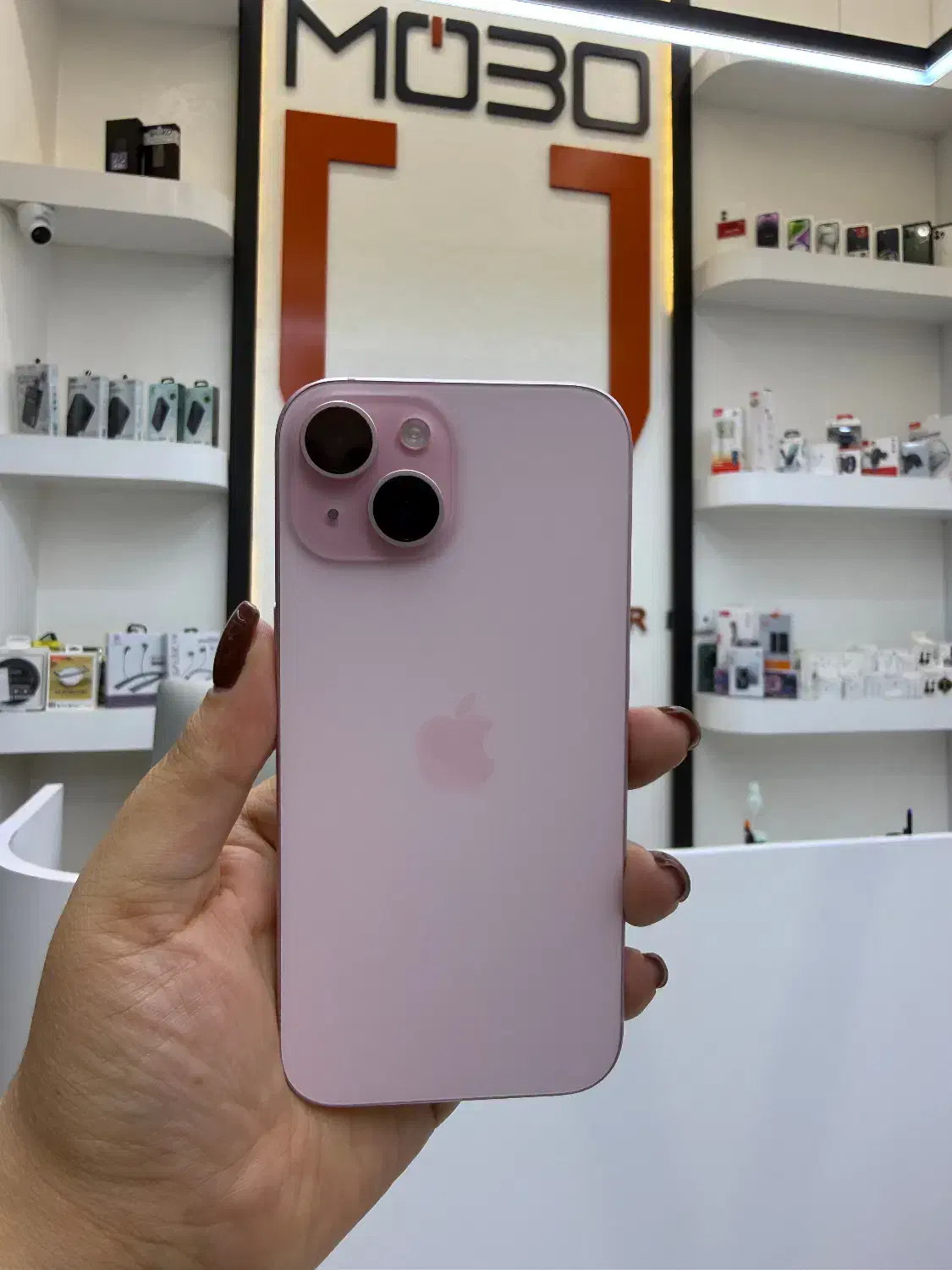 iphone 15 normalآیفون 15 نرمال 128گیگ صورتی|موبایل|اصفهان, باغ نگاره|دیوار