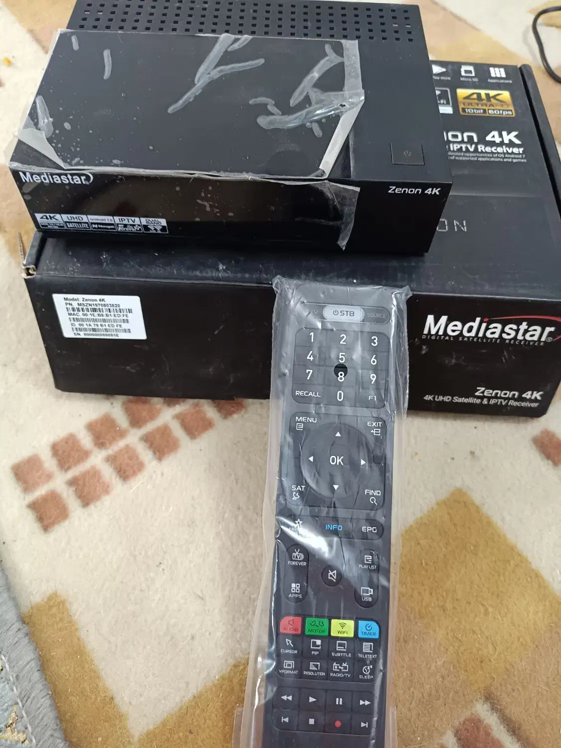 گیرنده دیجیتال فورکی اندروید ساخت کره|صوتی و تصویری|مشهد, عسگریه|دیوار