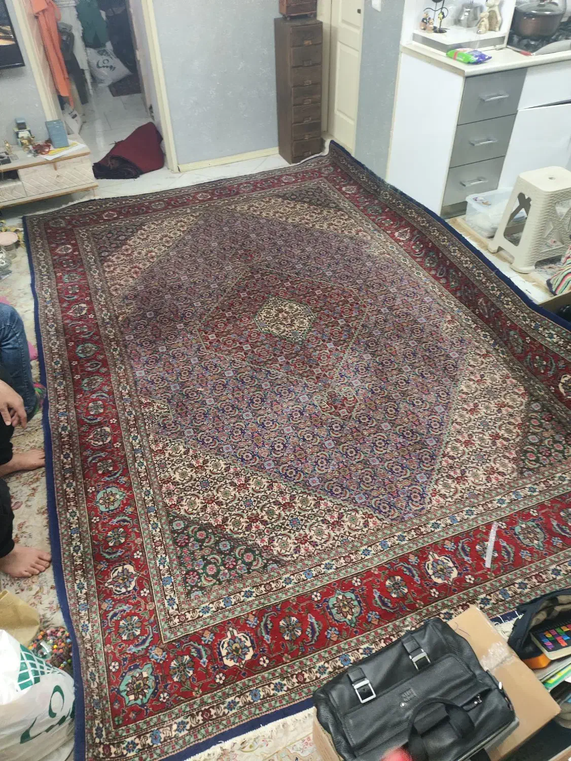 فرش دستبافت۹متری|فرش|تهران, شهرک رضویه|دیوار