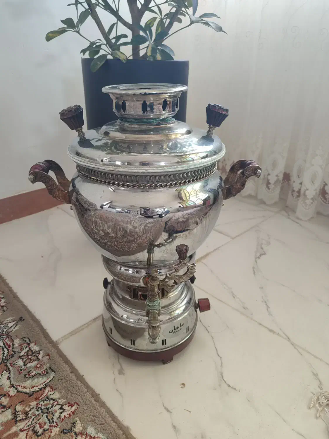 سماور گازی|سماور، چای‌ساز، قهوه‌ساز|اسفراین, |دیوار