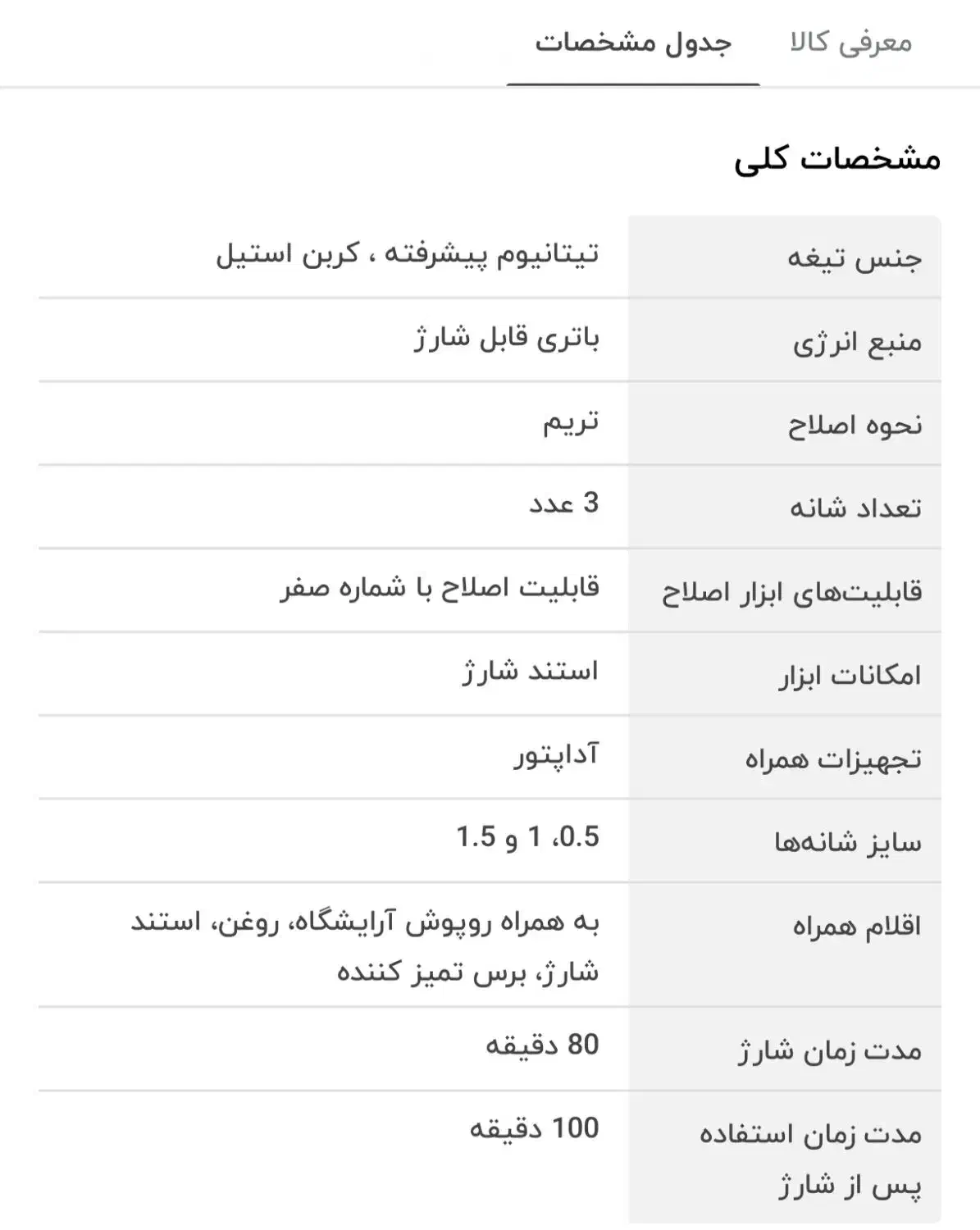 ماشین اصلاح وربنا 1822|آرایشی، بهداشتی، درمانی|اصفهان, ناژوان|دیوار