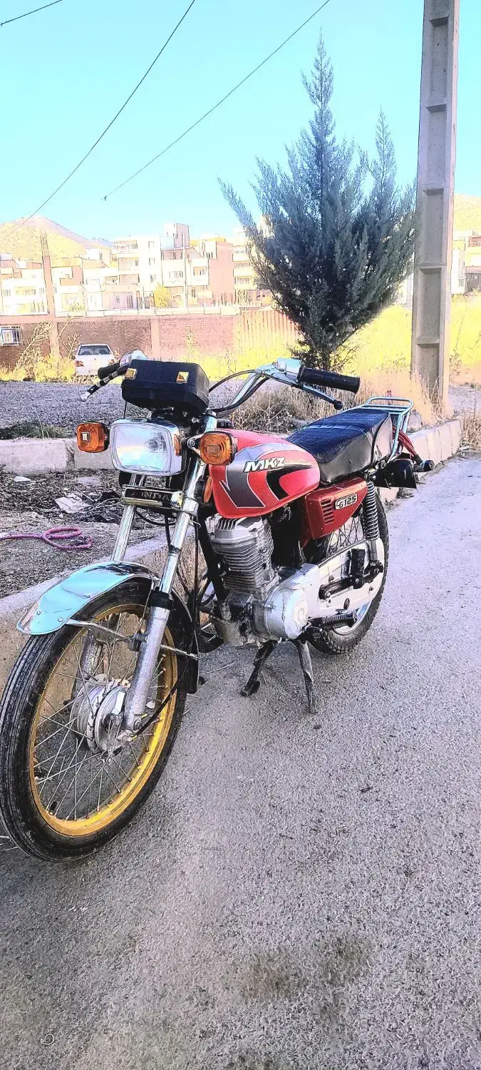 موتورسیکلت125مزایده|موتورسیکلت|مریوان, |دیوار