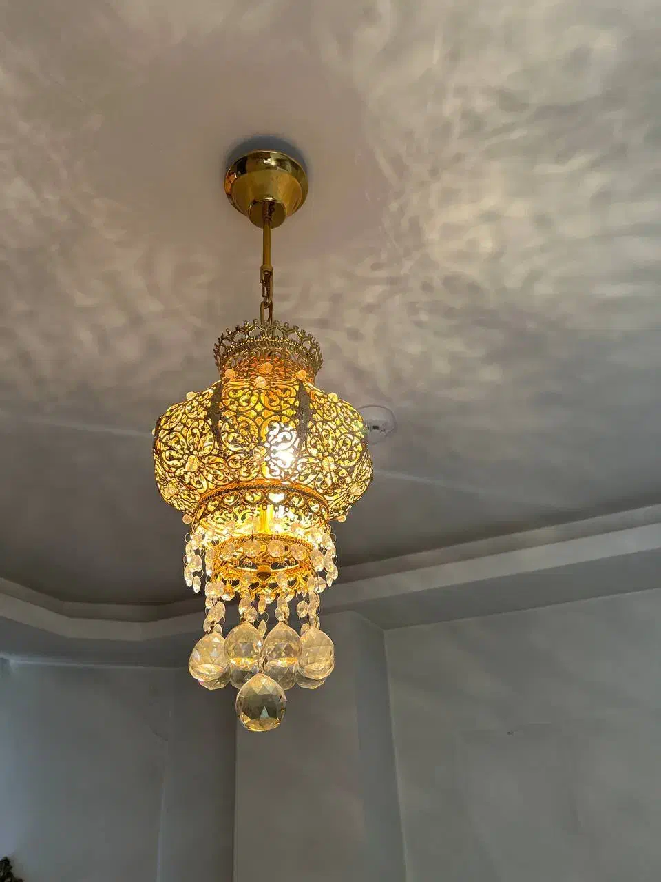 لوستر|لوستر و چراغ آویز|اصفهان, مسجد مصلی|دیوار