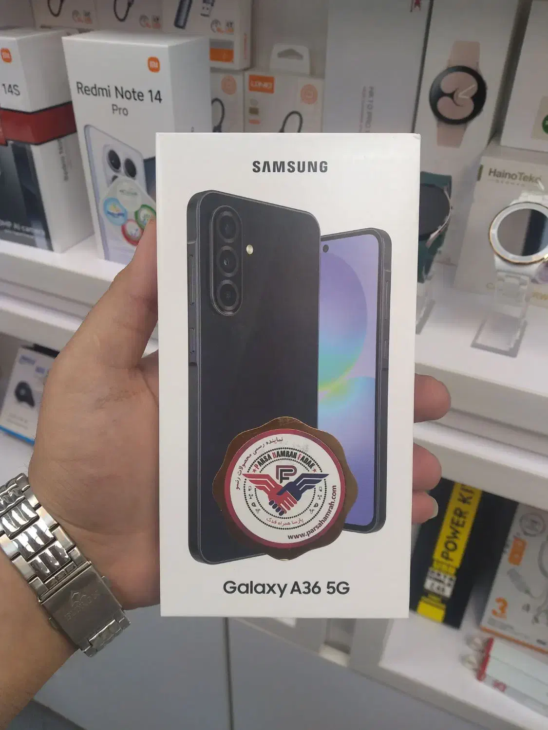 سامسونگ galaxy a36 با حافظهٔ ۲۵۶ گیگابایت|موبایل|کرج, دهقان ویلا|دیوار